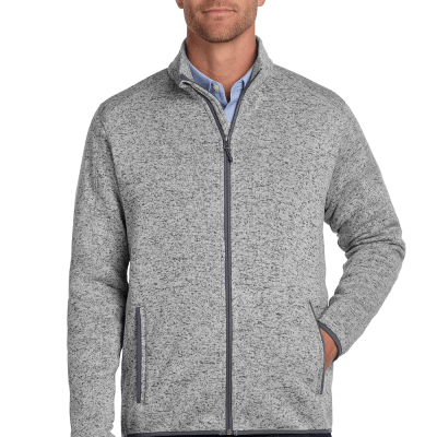 Men’s Sweater Fleece Jacket – Warm, Stylish & Customizable