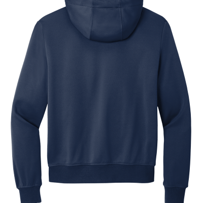 Men’s Smooth Fleece Hooded Jacket, Lightweight & Customizable