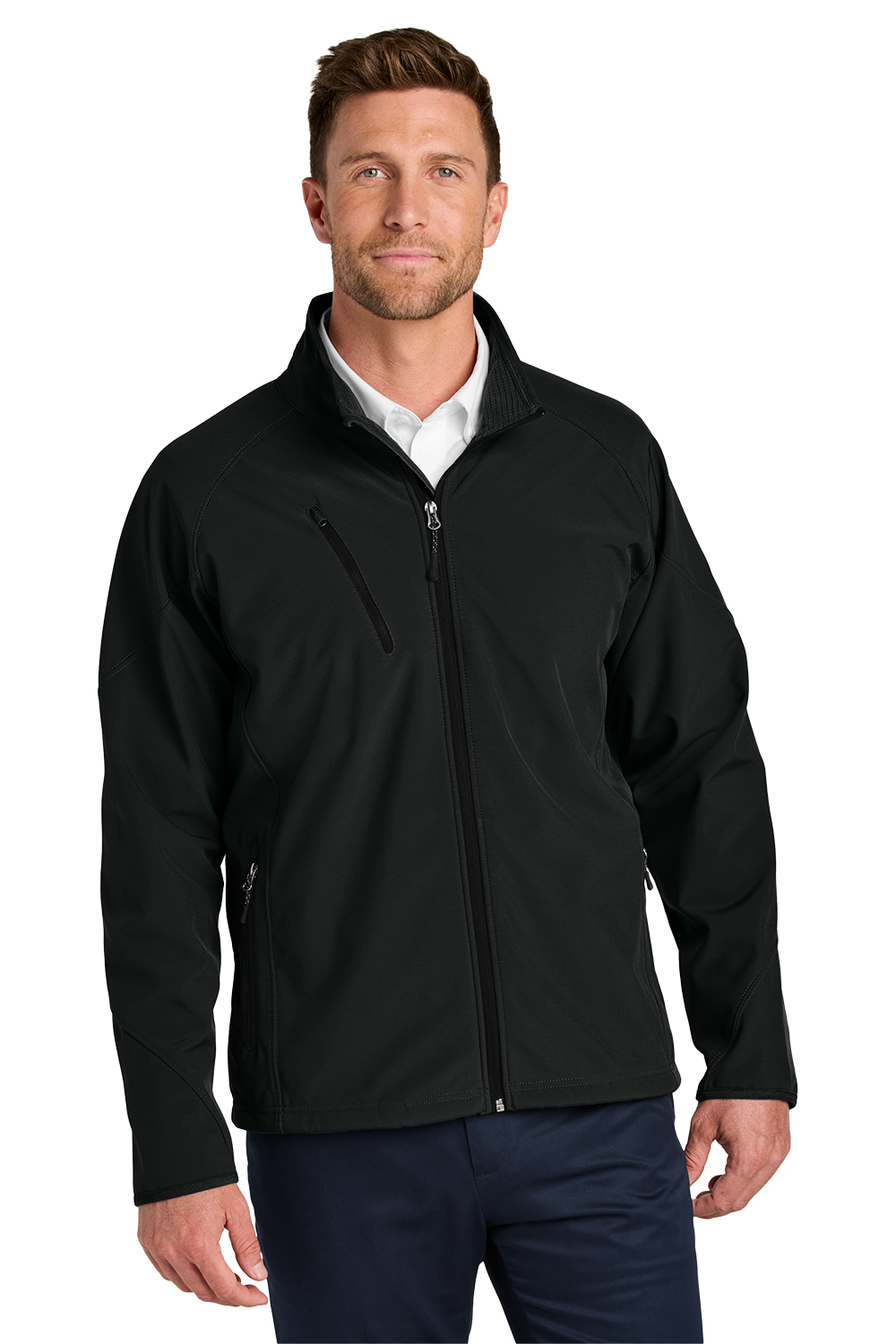 Men’s Textured Soft Shell Jacket