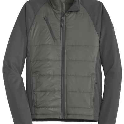 Men’s Hybrid Soft Shell Jacket – Stretch Performance & Customizable