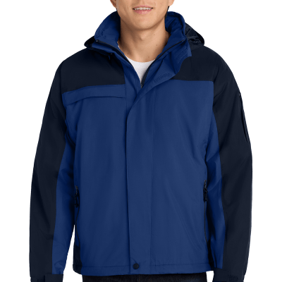 Men’s Waterproof Insulated Jacket Seam-Sealed Protection & Custom Branding