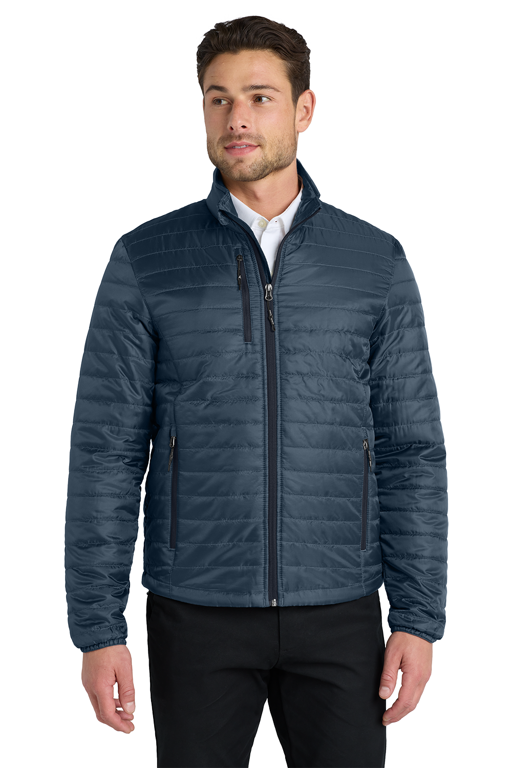 J850_REGATTA BLUE_RIVER BLUE NAVY_MODEL_FRONT