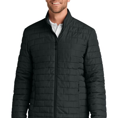 Men’s Recycled Insulated Jacket – Sustainable, Water-Resistant & Customizable