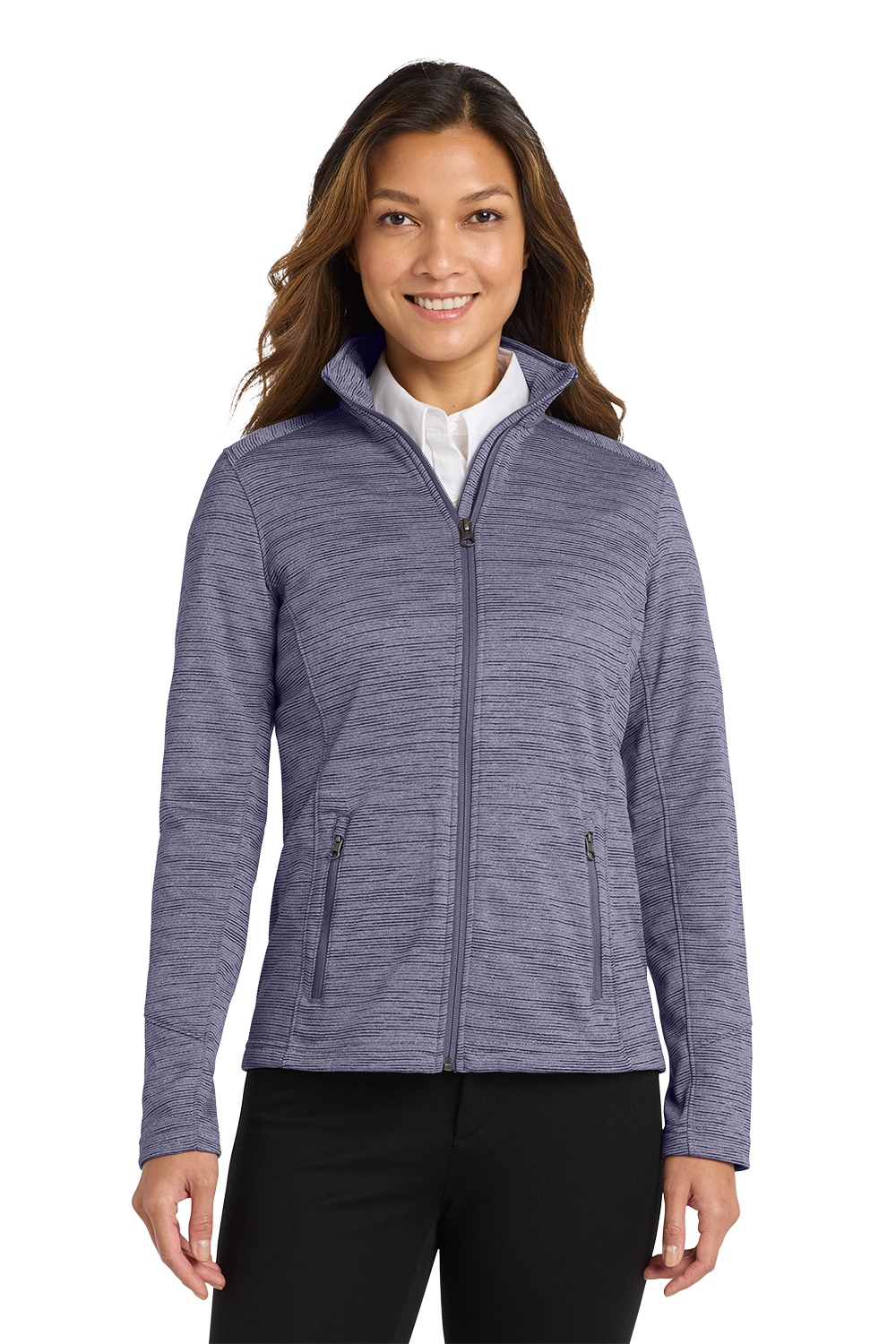 Women’s Digi Stripe Fleece Jacket