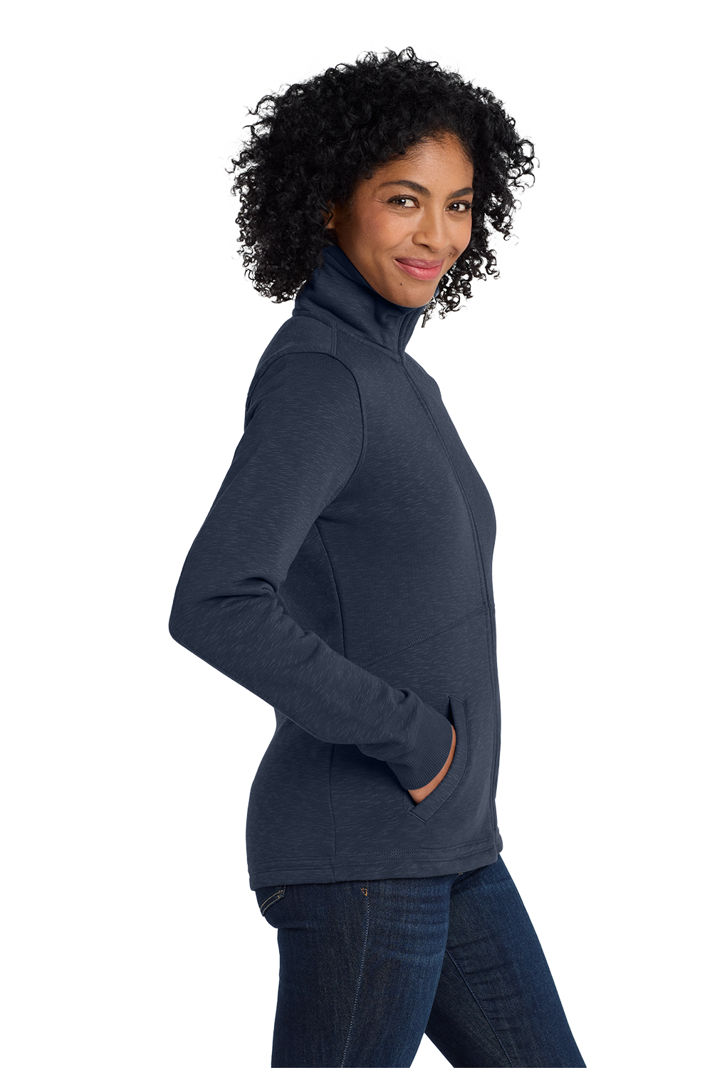 Women’s Slub Fleece Jacket