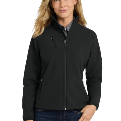 Women’s Textured Soft Shell Jacket Stretch & Customizable