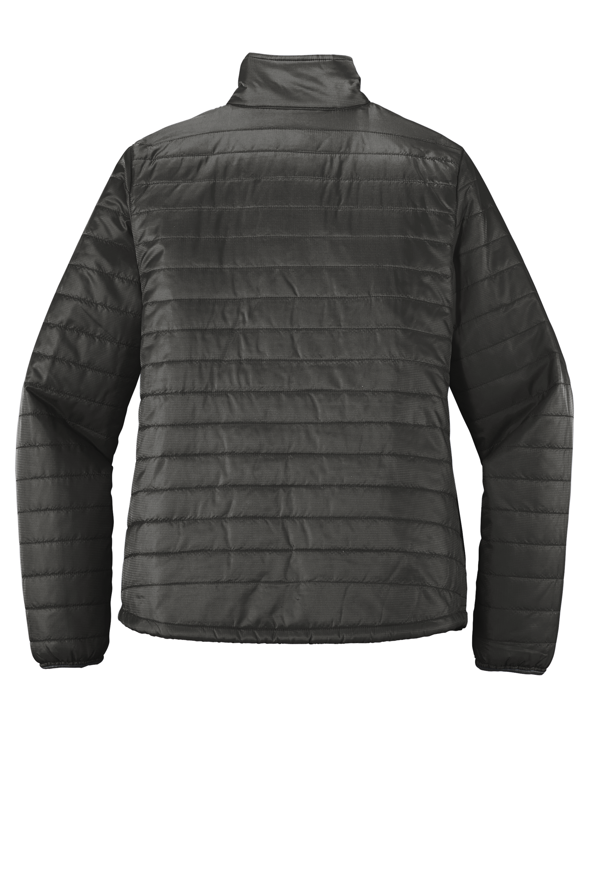 L850_sterlinggreygraphite_flat_back Women’s Packable Puffy Jacket