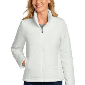 L852_MARSHMALLOW_MODEL_FRONT Women’s Insulated Puffer Jacket