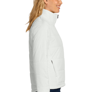 L852_MARSHMALLOW_MODEL_SIDE Women’s Insulated Puffer Jacket