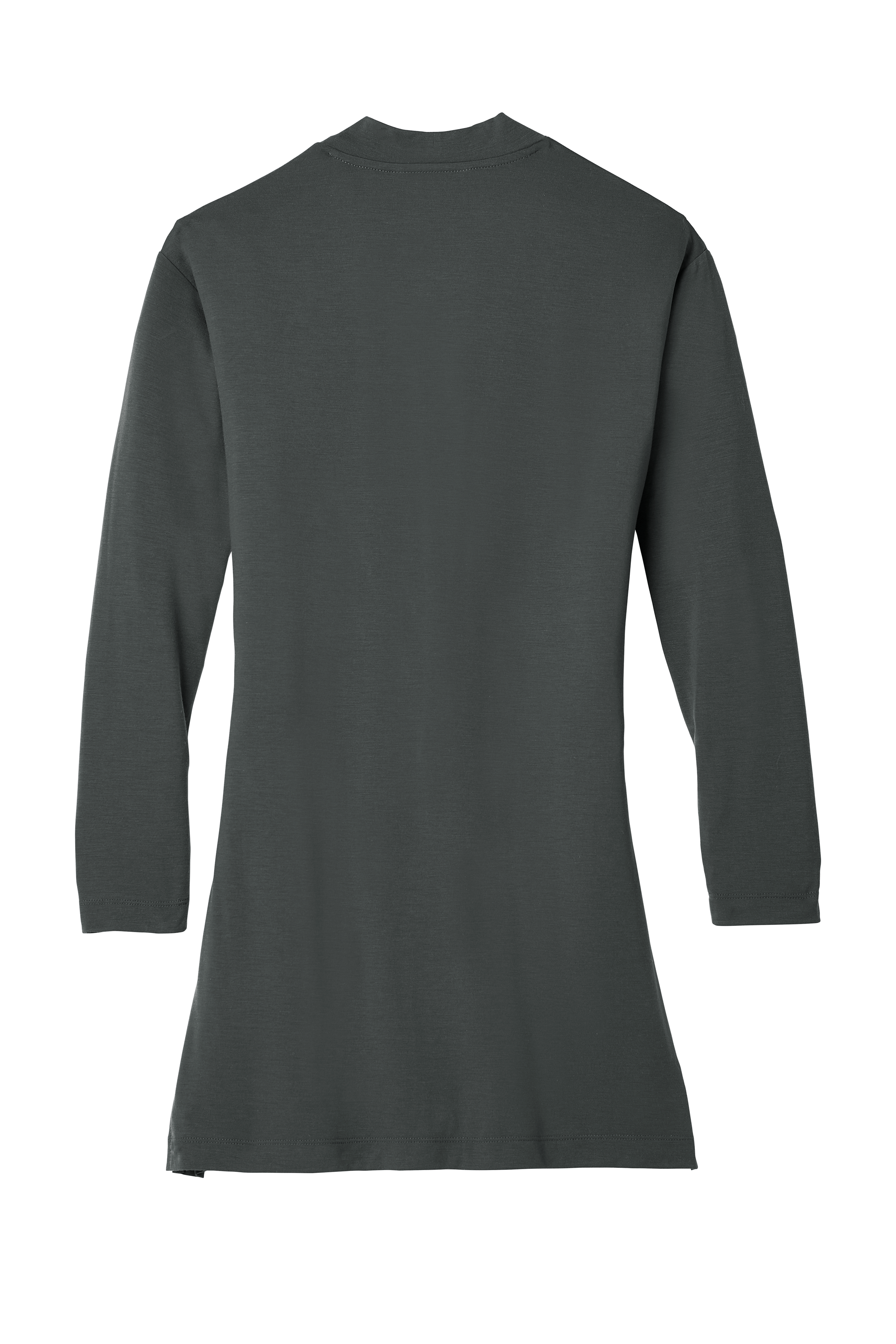 LK5434_greysmoke_flat_back Women’s Long Pocket Cardigan