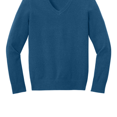 Women’s V-Neck Sweater Easy Care Professional Style